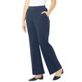 Plus Size Women's Suprema® Wide Leg Pant by Catherines in Navy (Size 2X)