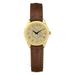 Women's Louisville Cardinals Medallion Brown Leather Wristwatch