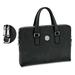 Women's Black Pitt Panthers Leather Briefcase