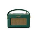 Radio Revival Uno BT Digital Radio with Bluetooth Connectivity - Retro FM Radio, DAB/DAB+ Stations, Portable Mains & Battery Powered, Crystal Clear Sound Quality (Deep green)