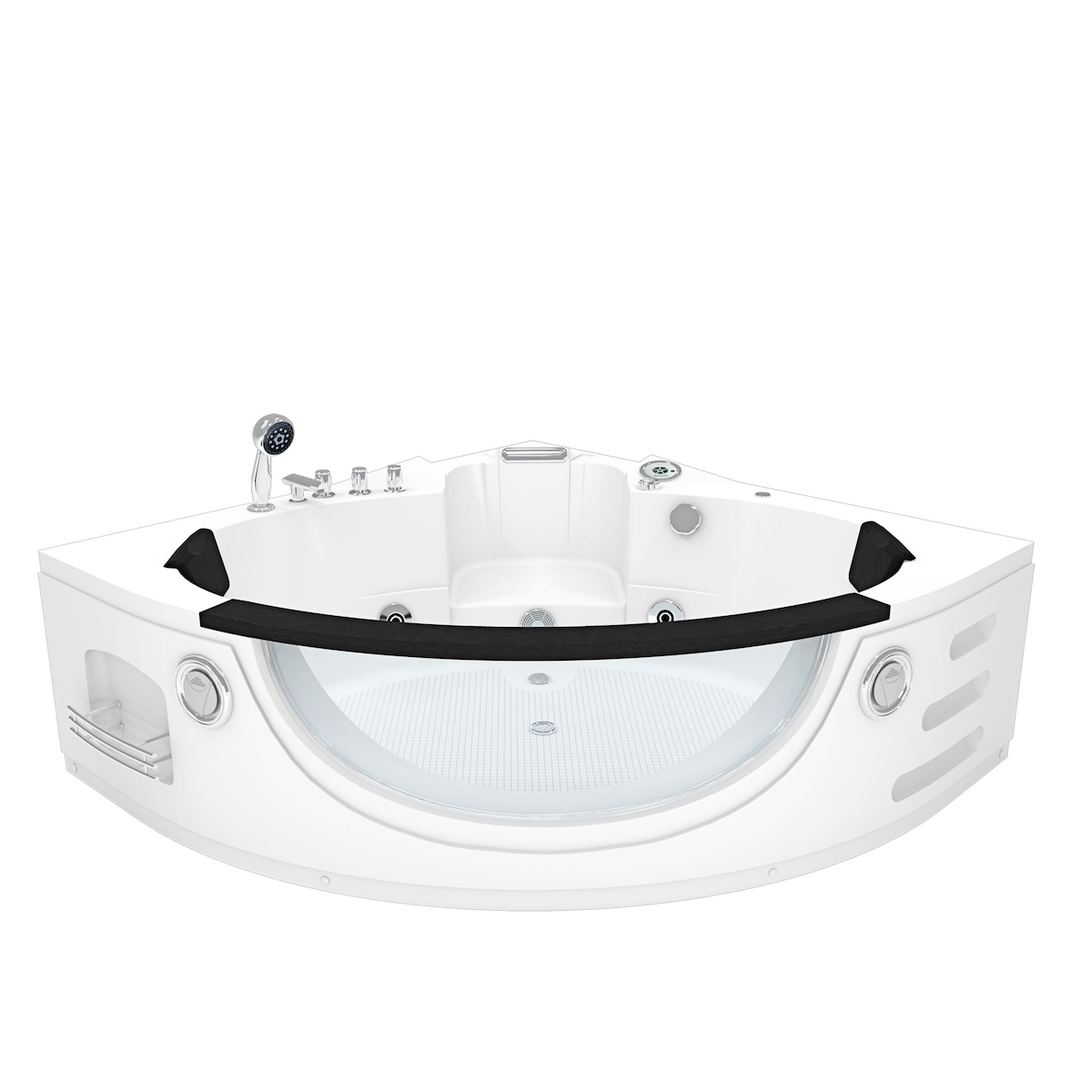 AcquaVapore Whirlpool Pool Badewanne Wanne W06R 152x152cm Image