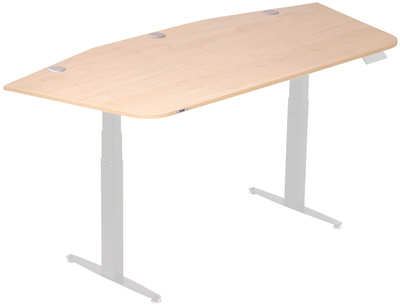 Thon StudioProd.Desk1750Maple curv