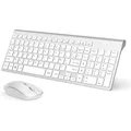 Souris clavier sans fil ergonomique design compact ultra-mince 2.4GHz 2400 ug I PC Smart TV