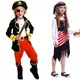 Costume de Pirate pour enfants Costume de carnaval d'halloween pour garçons accessoires Cosplay