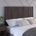 Ebern Designs Spero Full Slat Headboard Wood in Gray | 48 H x 63 W x 1.18 D in | Wayfair 2E0DD352C6214E60A2D72DB31C2E3D5D