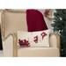 The Holiday Aisle® Applique Tartan Santa Sleigh w/ Reindeers Christmas Pillow | 12 H x 20 W x 4 D in | Wayfair C61231965E434B1FBC7C9446B2E02CDB