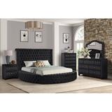 Rosdorf Park Adedimeji King 5 Pc Bedroom Set Metal in Black | Queen | Wayfair 7DF4E59655184ECCBF3C1DC51C9BD728