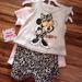 Disney Matching Sets | Disney Junior 3 Piece Outfit 12 Months | Color: Gray/Pink | Size: 12mb