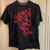 Nike Shirts & Tops | Boys Short Sleeve Dri-Fit Tee By Nike Brand. Euc! | Color: Black/Red | Size: Lb