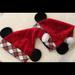 Disney Holiday | Disney Mickey Mouse Plaid Santa Hats Set Of 2 | Color: Red/White | Size: Adult Size 59 Cm