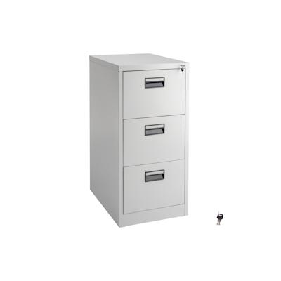TECTAKE Aktenschrank mit 3 Schubladen 62,4x46x102,8cm Image