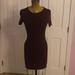 Brandy Melville Dresses | Brandy Melville Maroon T-Shirt Dress | Color: Black | Size: One Size
