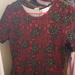 Lularoe Dresses | Lularoe Amelia Size Medium | Color: Black/Brown | Size: M