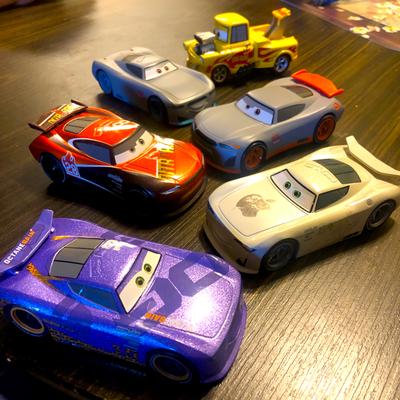 Disney Toys | Disney Cars Pixar Bundle Of 6 Scale 1:45 Pull & Go | Color: Brown/Black | Size: Osb