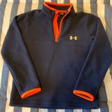 Under Armour Shirts & Tops | Boys Fleece Under Armour 1/4 Zip Pullover. | Color: Black | Size: 6b