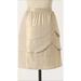 Anthropologie Skirts | Anthropologie Edme & Esyllte Gilded Lily Gold Tiered Skirt 0p 0 Petite Shimmer | Color: Gold | Size: 0p