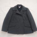 J. Crew Jackets & Coats | J Crew Wool Padded Double Breasted Coat | Color: Black | Size: L