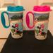 Disney Dining | Disney Cups Rapid Fill Souvenir Cups With Lids | Color: Brown/Tan | Size: Os