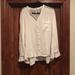 Free People Tops | Free People Button Up | Color: Cream/Tan | Size: L