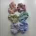 Brandy Melville Accessories | Brandy Melville Velvet Scrunchies | Color: Green | Size: One Size