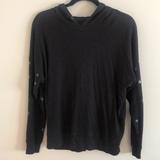 American Eagle Outfitters Tops | American Eagle Women’s Size M Long Sleeve Hoody | Color: Black | Size: M