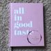 Kate Spade Accessories | All In Good Taste - Kate Spade Book | Color: Silver/White | Size: Os