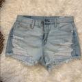 American Eagle Outfitters Shorts | American Eagle Vintage High Rise Festival Shorts | Color: Gray | Size: 0