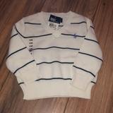Polo By Ralph Lauren Shirts & Tops | Infant V Neck Sweater | Color: White/Cream | Size: 12mb