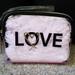 Victoria's Secret Bags | Clear Cosmetic Bag | Color: Black/White | Size: Os