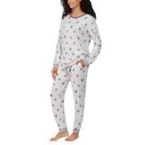 Disney Intimates & Sleepwear | Disney Soft & Cozy Lounge Sleepwear Set | Color: White/Silver | Size: Xl