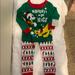 Disney Pajamas | Brand New Disney Mickey Mouse Pajama Christmas Set | Color: Green/Black | Size: Size 3