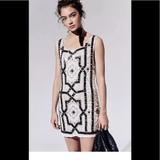 Free People Dresses | Free People Speak East Dress Size 0 | Color: White/Silver | Size: 0
