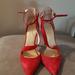 Jessica Simpson Shoes | Jessica Simpson Suede Shoes 4 1/2 Inch Heels | Color: Tan | Size: 10