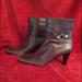 Nine West Shoes | Burgundy Ankle Boots | Color: Black | Size: 8.5