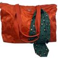 Coach Bags | Coach W W Detachable Specialty Tie Accent Coral Sh | Color: Brown/Red | Size: Os