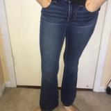 American Eagle Outfitters Jeans | Ae Euc Flare Jeans, Sz 0 | Color: Black/Blue | Size: 0