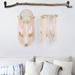 Anthropologie Wall Decor | Boho Dream Catcher For Bedroom New | Color: White/Silver | Size: Os