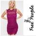 Free People Dresses | Free People Daydream Lace Mini Dress Nwt | Color: Silver | Size: Xs