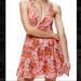 Free People Dresses | Free People Halter Dress | Color: Brown/Red | Size: M