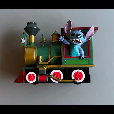 Disney Toys | Guc Disney Theme Park Stitch Pull Back Train | Color: Black | Size: Os