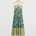 Anthropologie Dresses | Anthropologie Zosime Halter Maxi Dress | Color: Silver | Size: 10