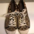 Coach Shoes | Coach Sneakers 8,5 | Color: Brown | Size: 8.5