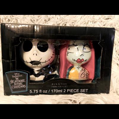 Disney Dining | Nightmare Before Christmas Mini Glasses | Color: Black/Brown | Size: Os