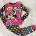 Disney Pajamas | Disney Minnie Pajamas Size 10 | Color: Pink/Purple | Size: 10g