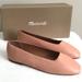 Madewell Shoes | Madewell Leather Flats Shoes New In Box | Color: Silver | Size: 8.5