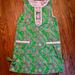 Lilly Pulitzer Dresses | Lilly Pulitzer Little Lilly Classic Shift Dress | Color: Green | Size: 7g