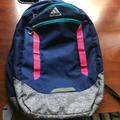 Adidas Bags | Adidas Backpack | Color: Blue/Black | Size: Has Two Large Pockets One Is For Laptop