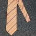 Gucci Accessories | Gucci Silk Made In Italy Striped Necktie Tie | Color: Black | Size: Os