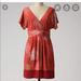 Anthropologie Dresses | Anthropologie Dahlia Silk Dress | Color: Red/Brown | Size: 2