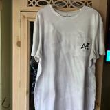 American Eagle Outfitters Shirts | American Eagle Tee- Shirt | Color: Gray/White | Size: Xxl